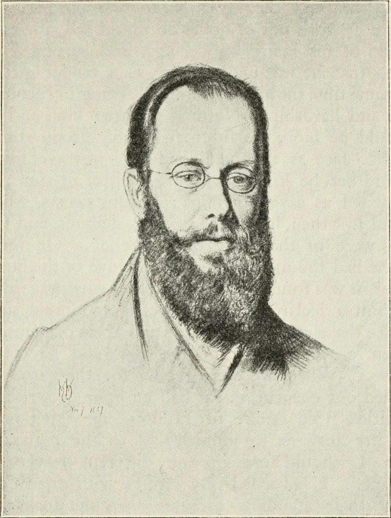 An illustration from Pre-Raphaelitism and the Pre-Raphaelite Brotherhood, 1905, leaf 390