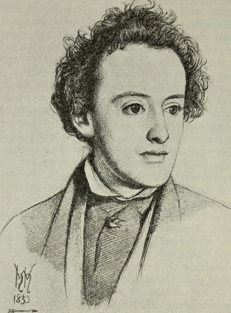 An illustration from Pre-Raphaelitism and the Pre-Raphaelite Brotherhood, 1905, leaf 401