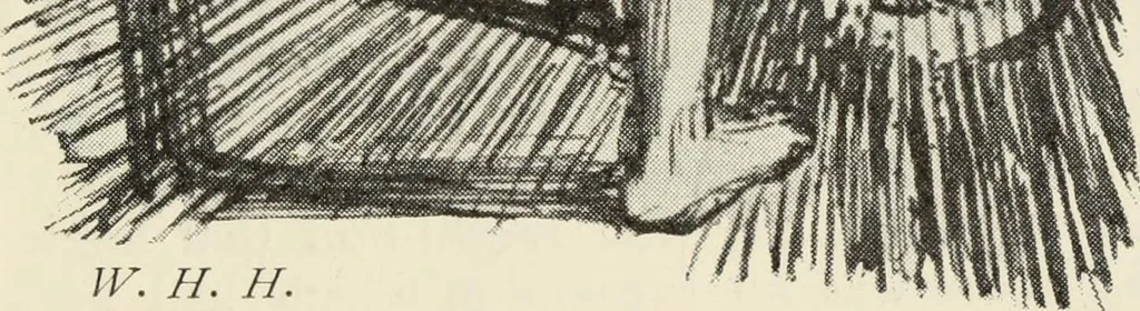 An illustration from Pre-Raphaelitism and the Pre-Raphaelite Brotherhood, 1905, leaf 450