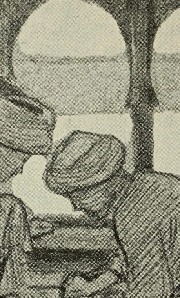 An illustration from Pre-Raphaelitism and the Pre-Raphaelite Brotherhood, 1905, leaf 457