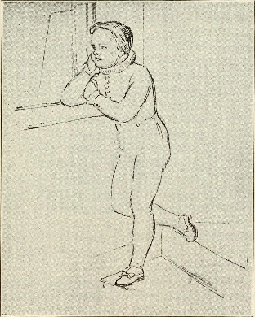 An illustration from Pre-Raphaelitism and the Pre-Raphaelite Brotherhood, 1905, leaf 46