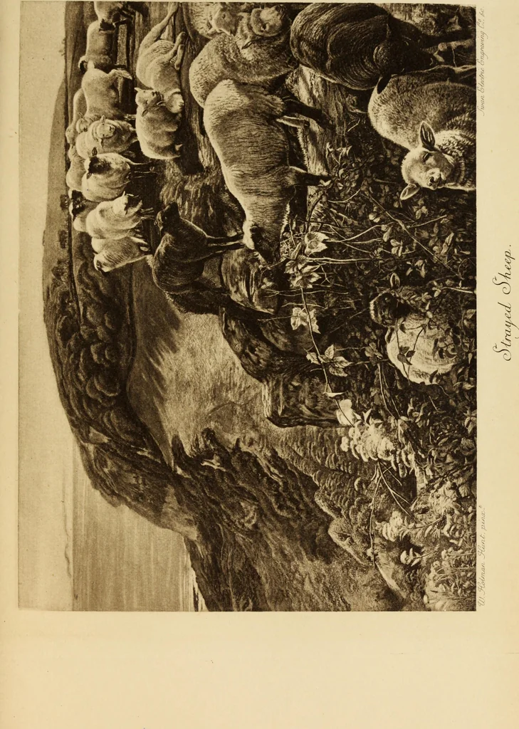 An illustration from Pre-Raphaelitism and the Pre-Raphaelite Brotherhood, 1905, leaf 478