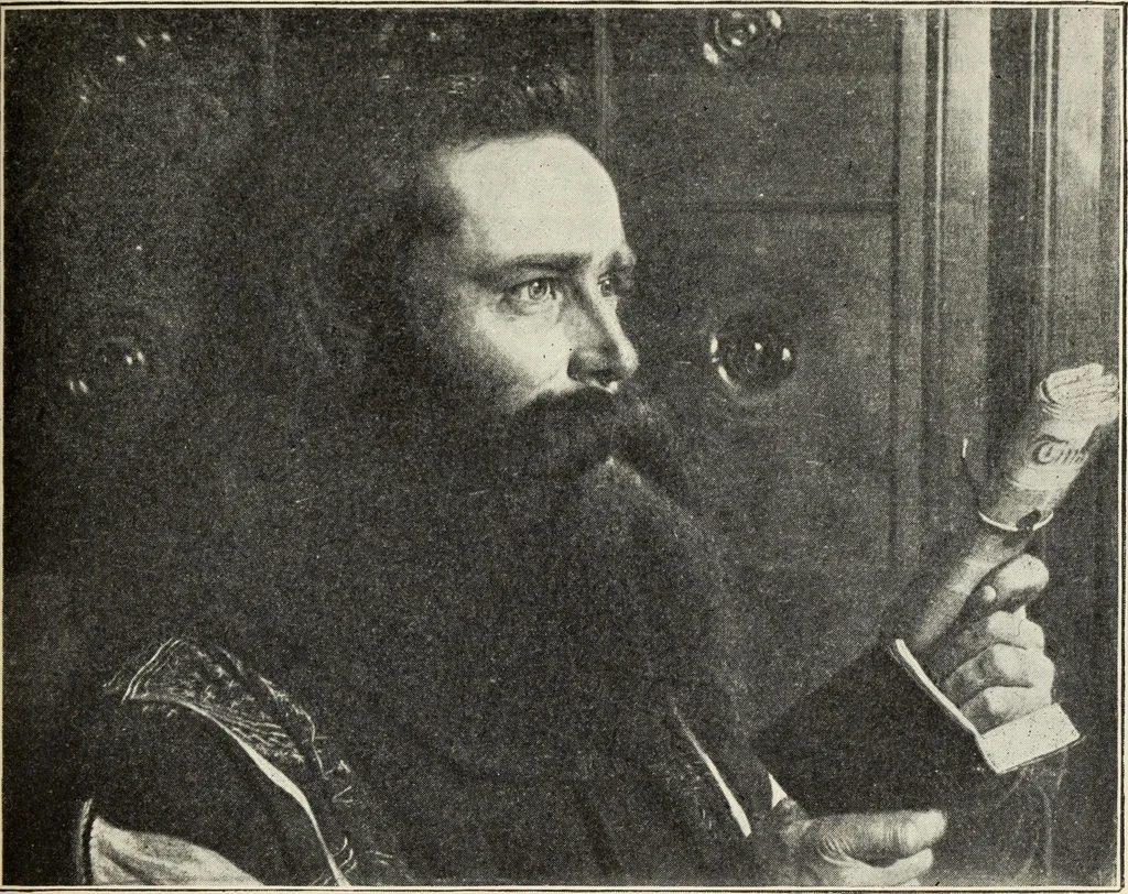 An illustration from Pre-Raphaelitism and the Pre-Raphaelite Brotherhood, 1905, leaf 500