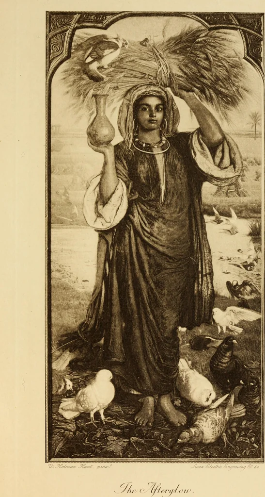 An illustration from Pre-Raphaelitism and the Pre-Raphaelite Brotherhood, 1905, leaf 576