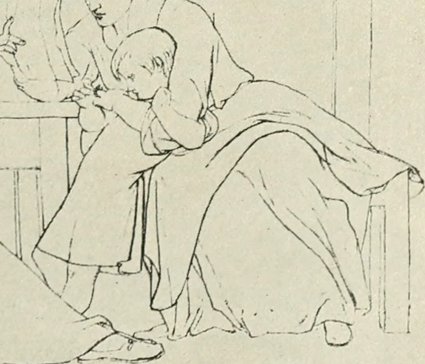 An illustration from Pre-Raphaelitism and the pre-Raphaelite brotherhood, 1905, leaf 106