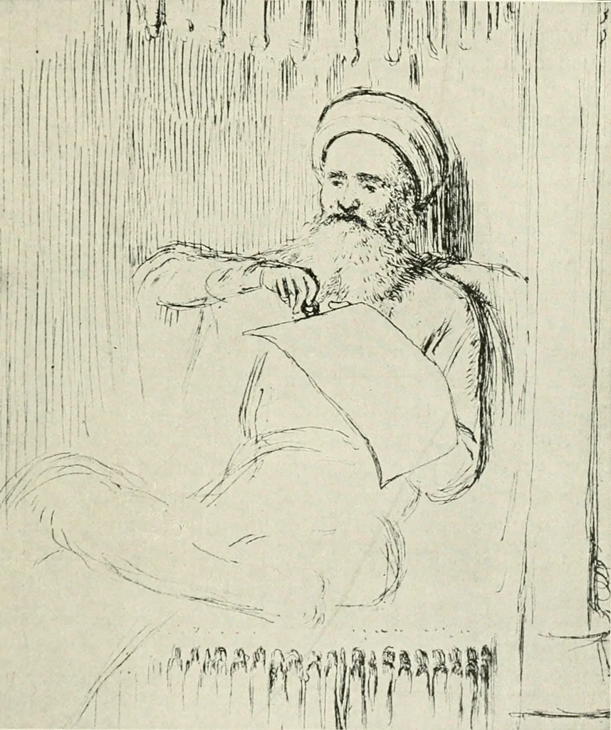 An illustration from Pre-Raphaelitism and the pre-Raphaelite brotherhood, 1905, leaf 130