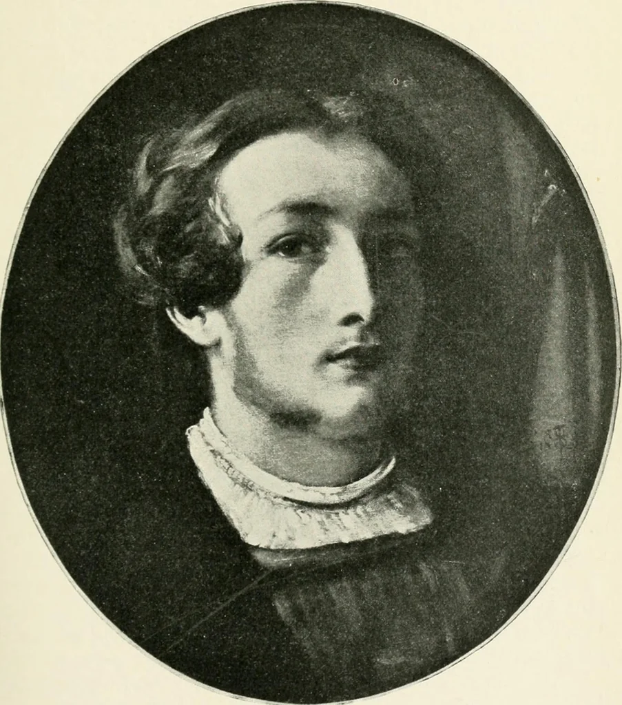 An illustration from Pre-Raphaelitism and the pre-Raphaelite brotherhood, 1905, leaf 144