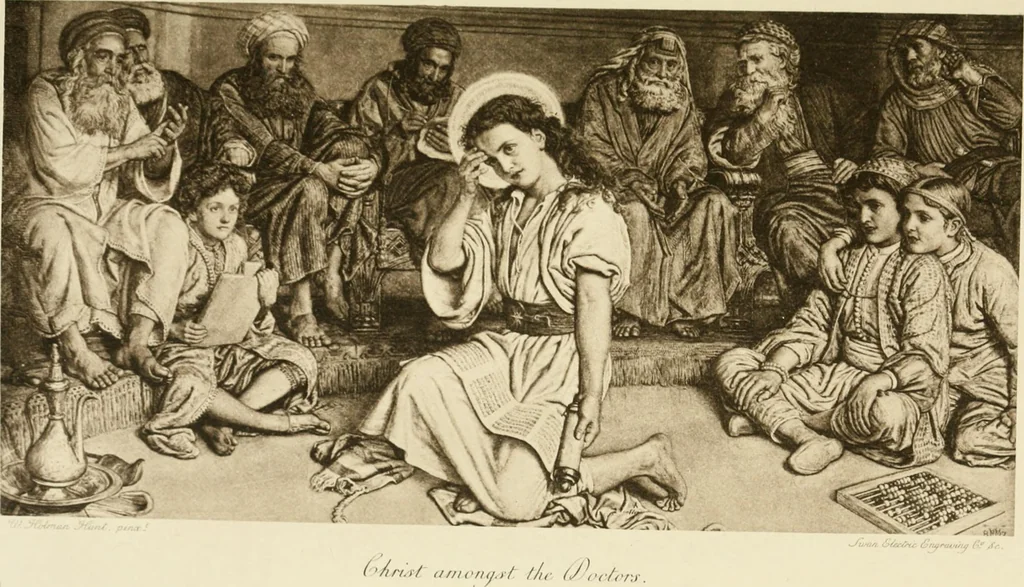 An illustration from Pre-Raphaelitism and the pre-Raphaelite brotherhood, 1905, leaf 252
