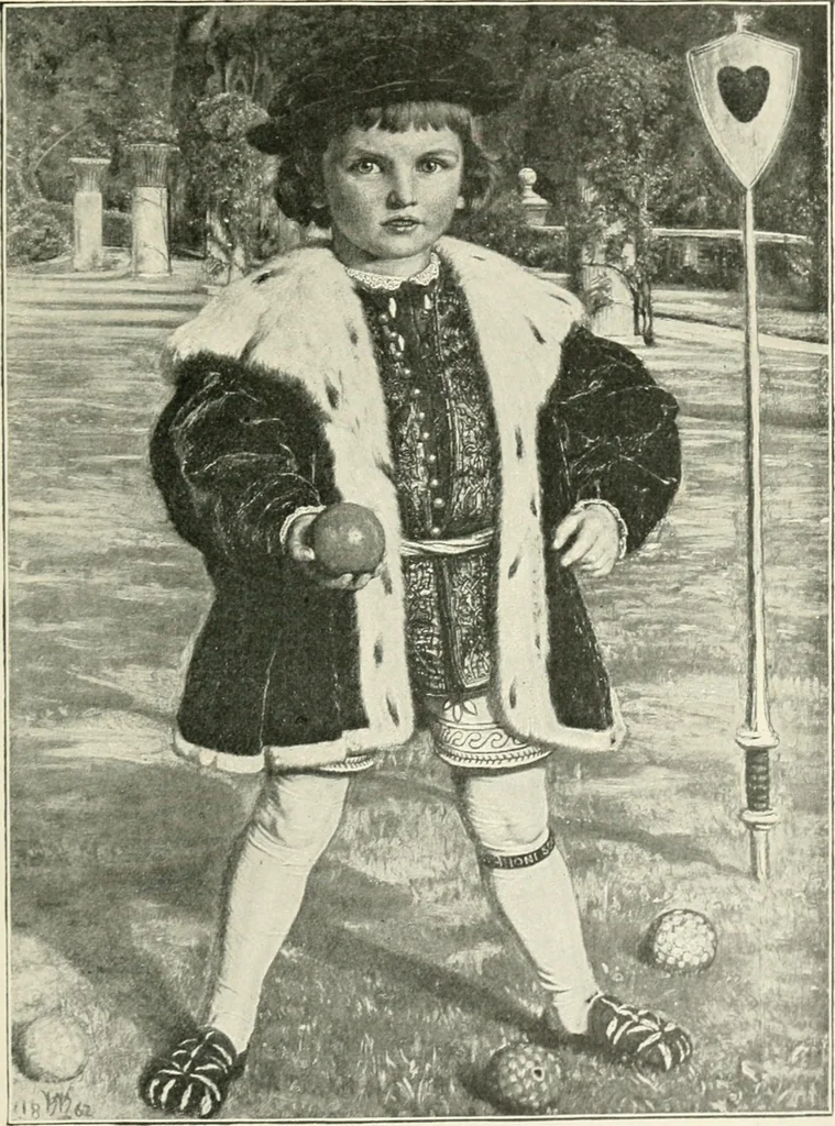 An illustration from Pre-Raphaelitism and the pre-Raphaelite brotherhood, 1905, leaf 258