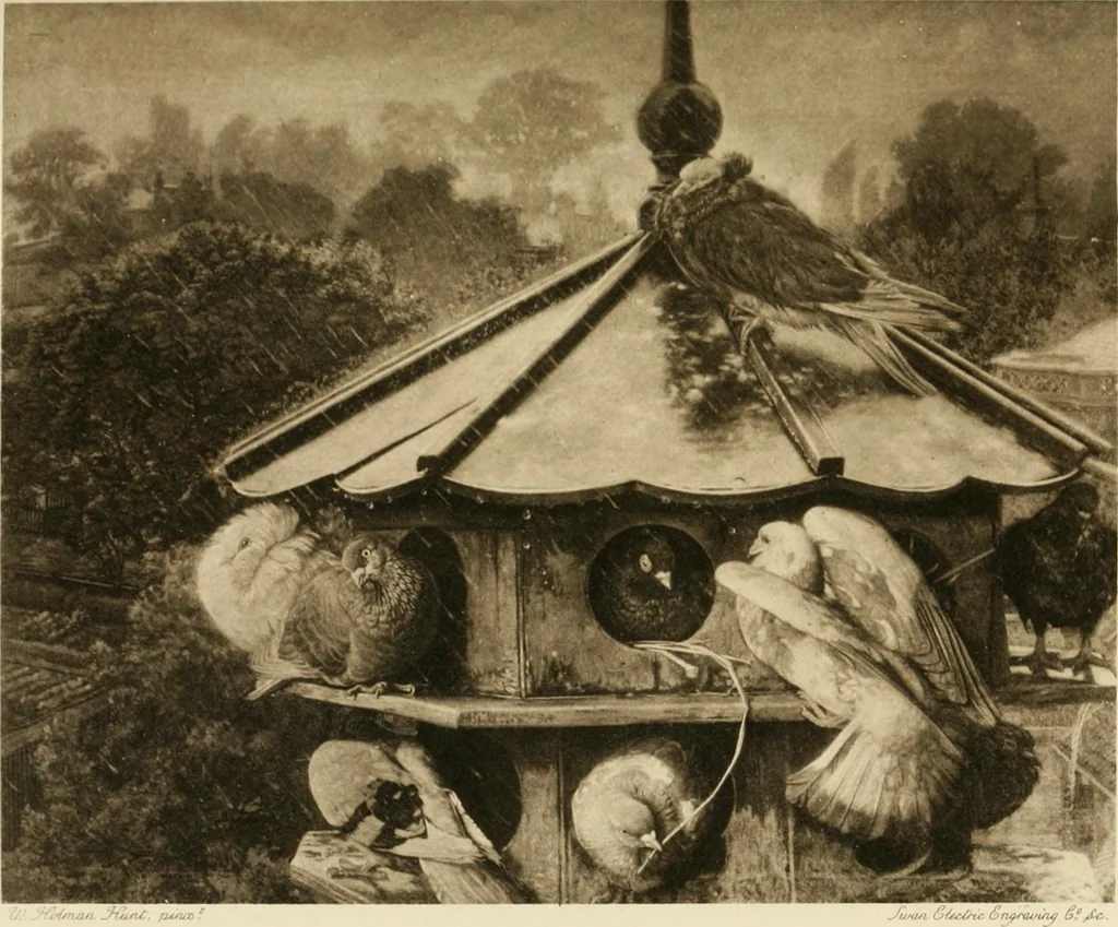 An illustration from Pre-Raphaelitism and the pre-Raphaelite brotherhood, 1905, leaf 290