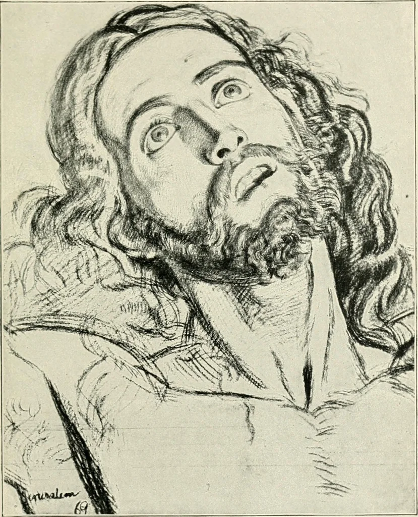 An illustration from Pre-Raphaelitism and the pre-Raphaelite brotherhood, 1905, leaf 338