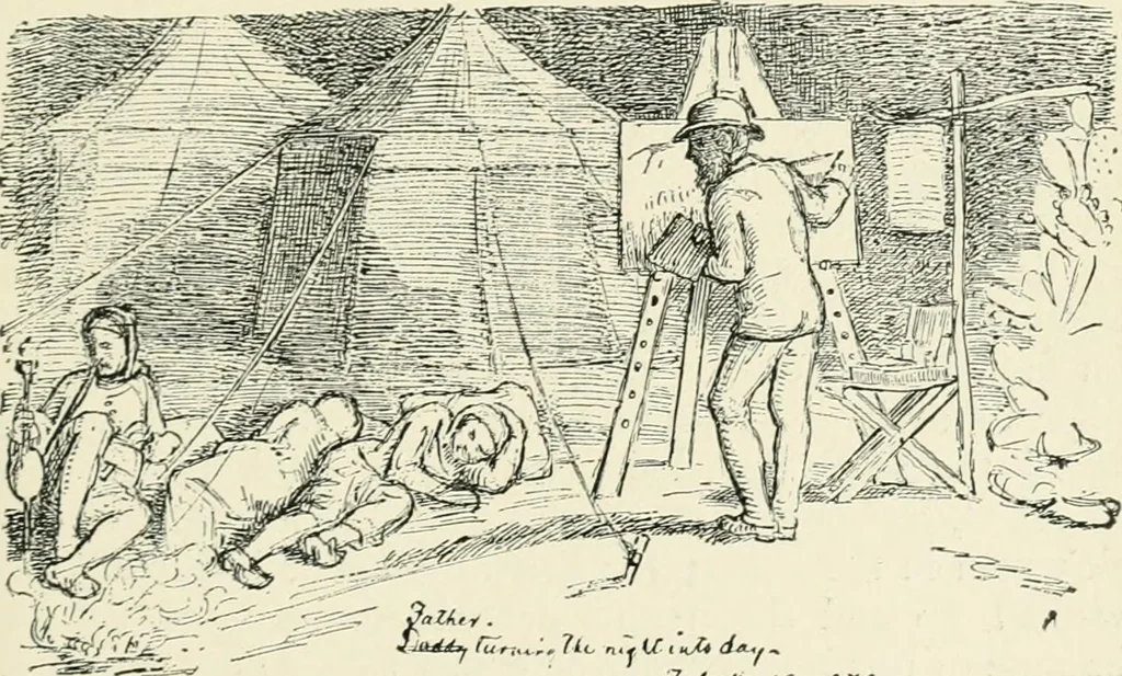 An illustration from Pre-Raphaelitism and the pre-Raphaelite brotherhood, 1905, leaf 340