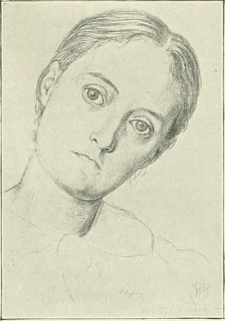 An illustration from Pre-Raphaelitism and the pre-Raphaelite brotherhood, 1905, leaf 362