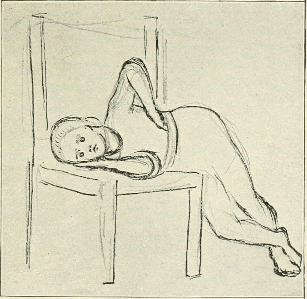 An illustration from Pre-Raphaelitism and the pre-Raphaelite brotherhood, 1905, leaf 364