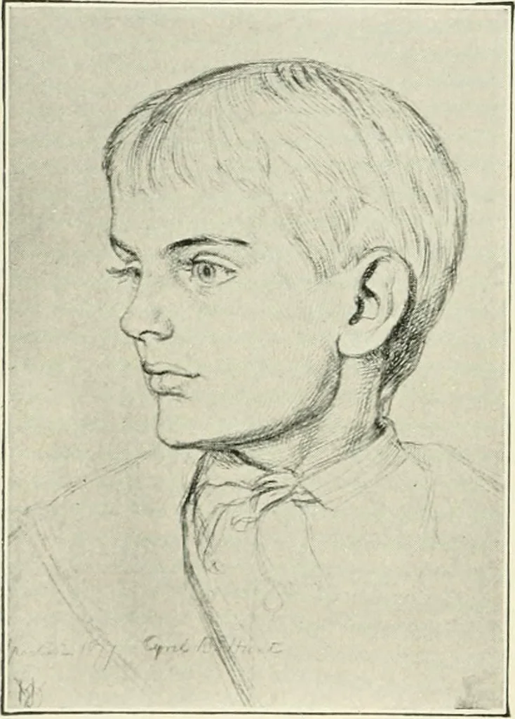 An illustration from Pre-Raphaelitism and the pre-Raphaelite brotherhood, 1905, leaf 367