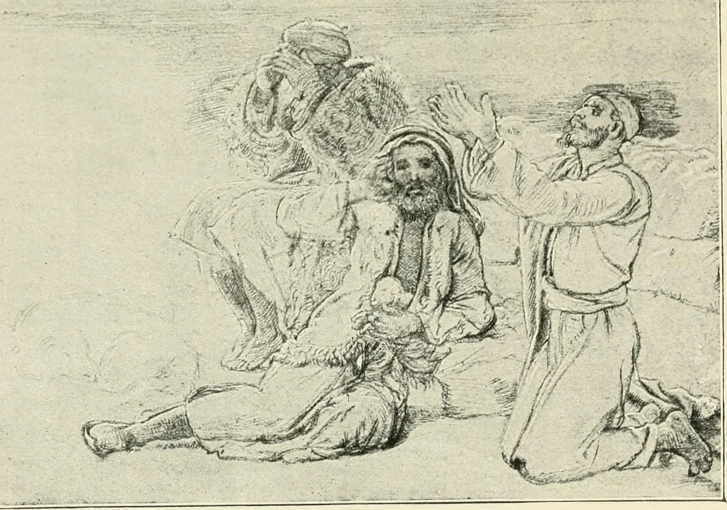 An illustration from Pre-Raphaelitism and the pre-Raphaelite brotherhood, 1905, leaf 432