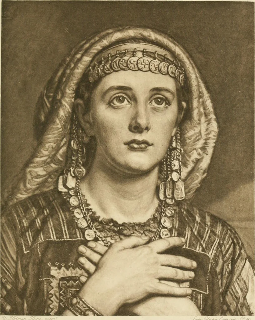 An illustration from Pre-Raphaelitism and the pre-Raphaelite brotherhood, 1905, leaf 44