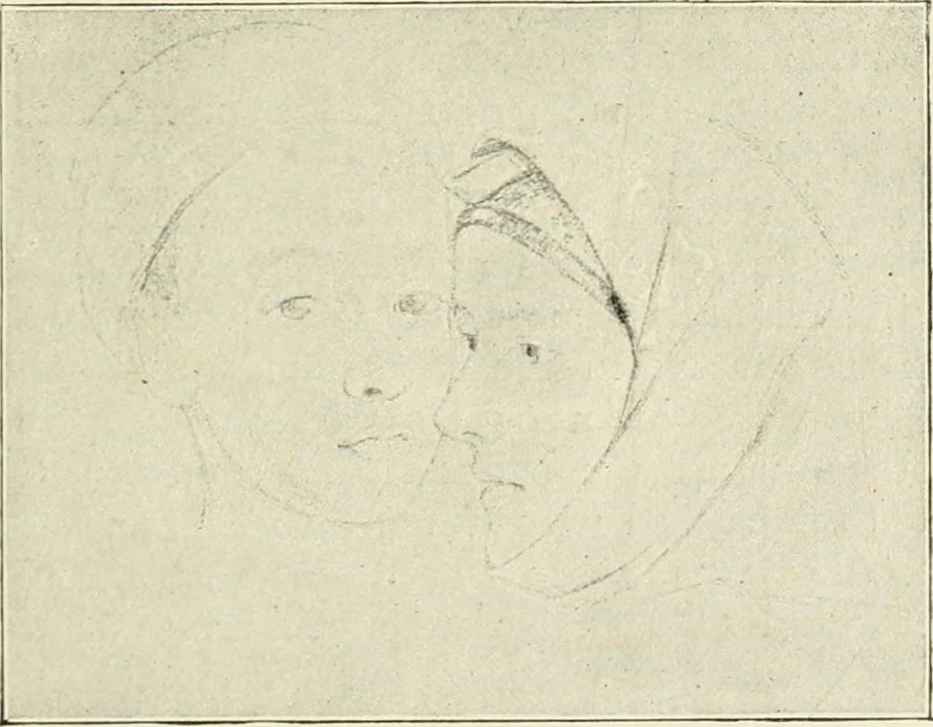 An illustration from Pre-Raphaelitism and the pre-Raphaelite brotherhood, 1905, leaf 50