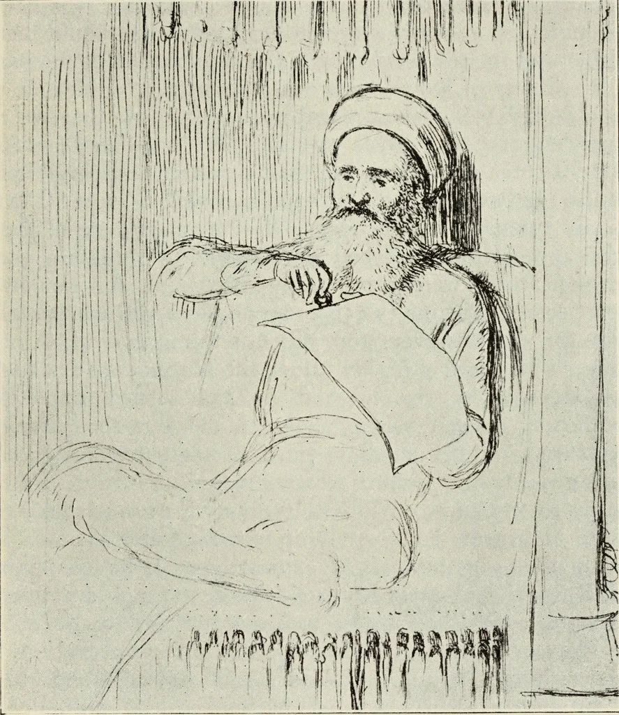 An illustration from Pre-Raphaelitism and the Pre-Raphaelite Brotherhood, 1905, leaf 130