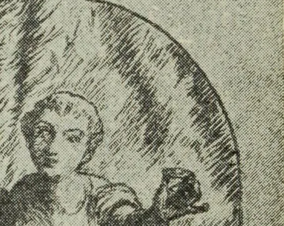 An illustration from Pre-Raphaelitism and the Pre-Raphaelite Brotherhood, 1905, leaf 181