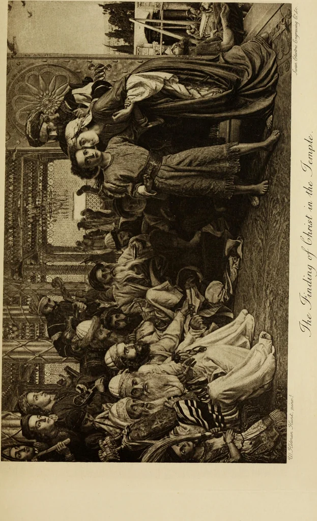 An illustration from Pre-Raphaelitism and the Pre-Raphaelite Brotherhood, 1905, leaf 208