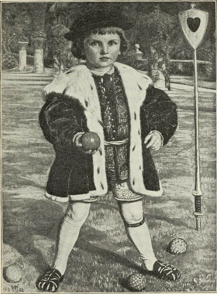 An illustration from Pre-Raphaelitism and the Pre-Raphaelite Brotherhood, 1905, leaf 258