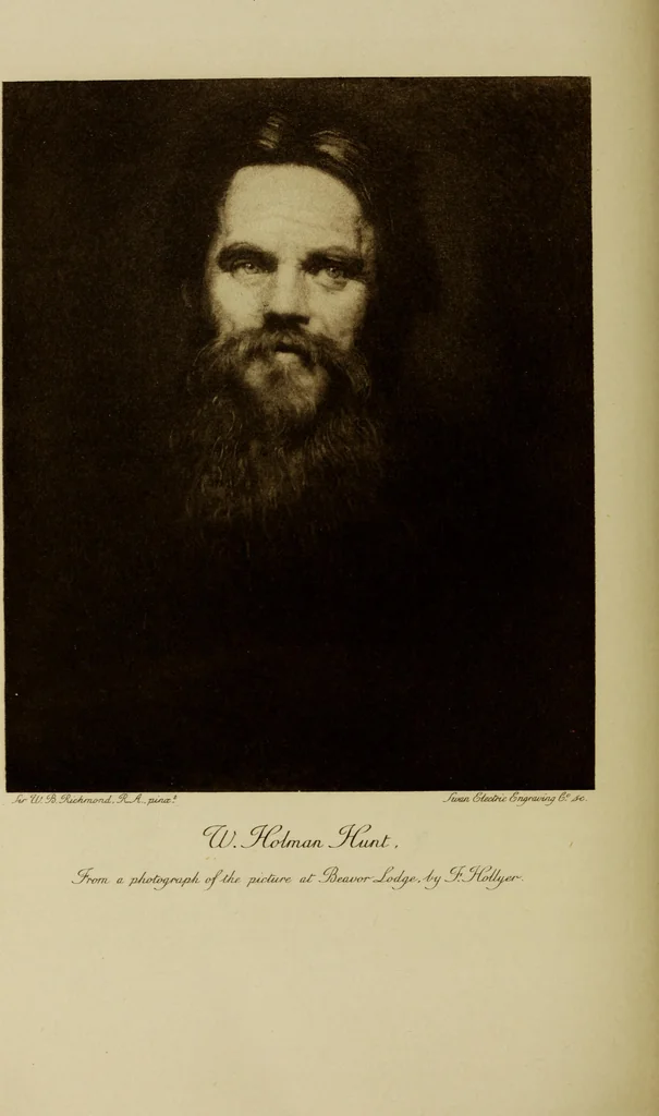An illustration from Pre-Raphaelitism and the Pre-Raphaelite Brotherhood, 1905, leaf 361