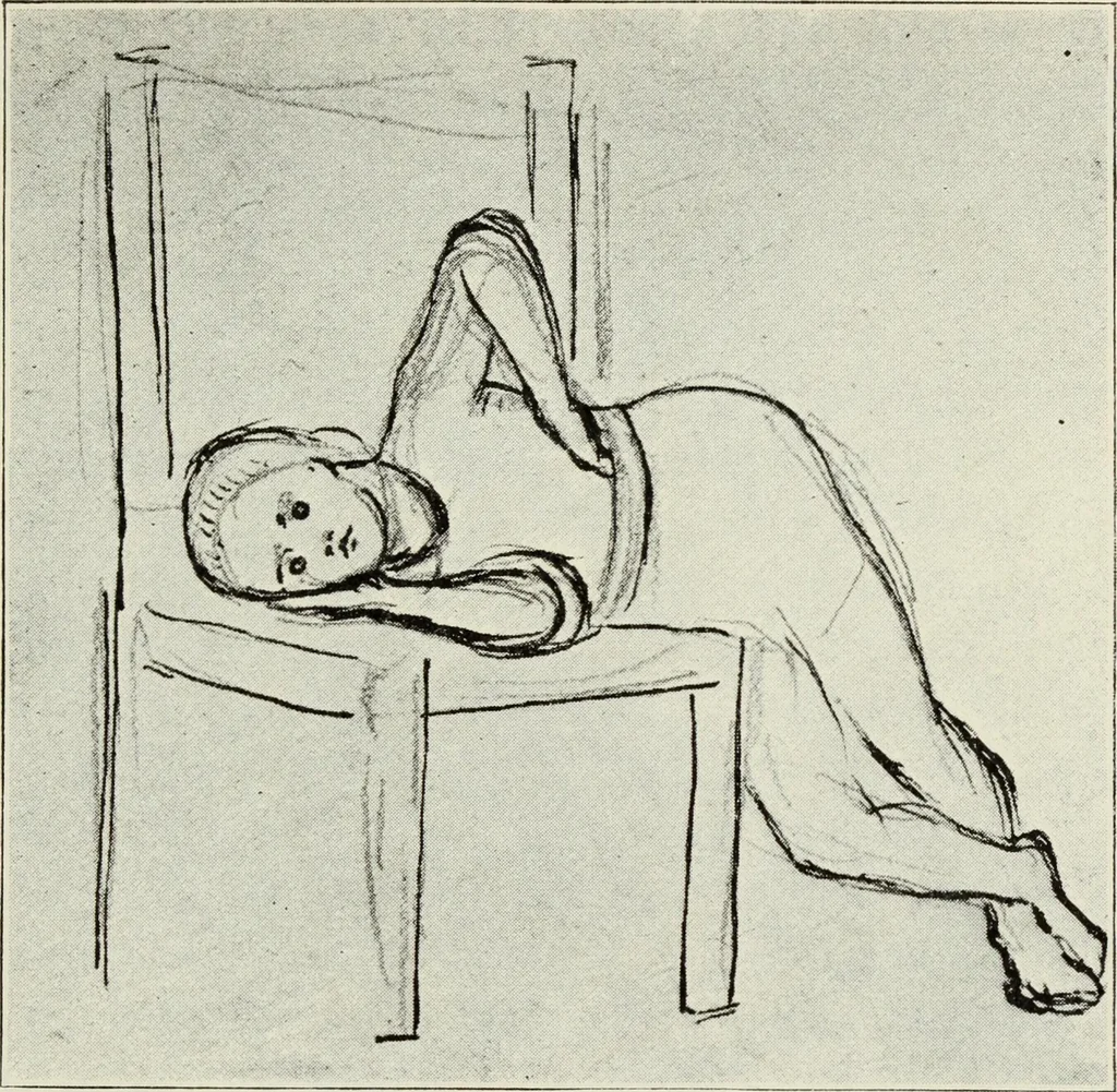An illustration from Pre-Raphaelitism and the Pre-Raphaelite Brotherhood, 1905, leaf 368