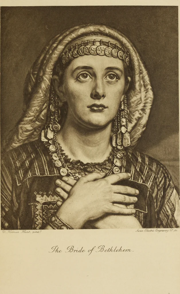 An illustration from Pre-Raphaelitism and the Pre-Raphaelite Brotherhood, 1905, leaf 44