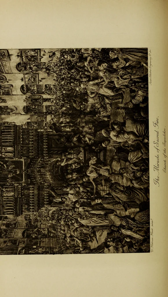 An illustration from Pre-Raphaelitism and the Pre-Raphaelite Brotherhood, 1905, leaf 443
