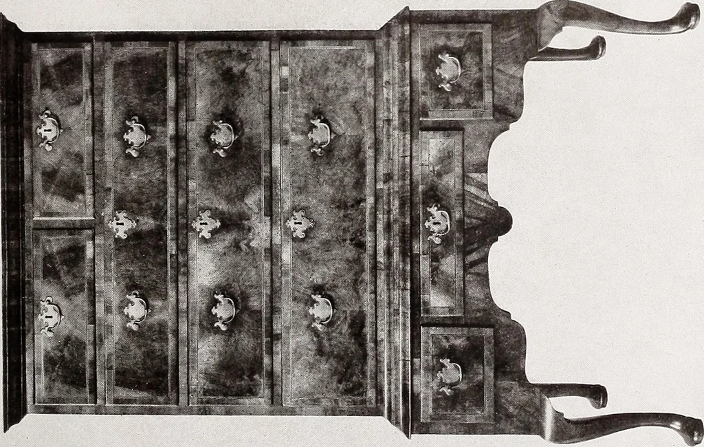 An illustration from The present state of old English furniture, 1921, leaf 102