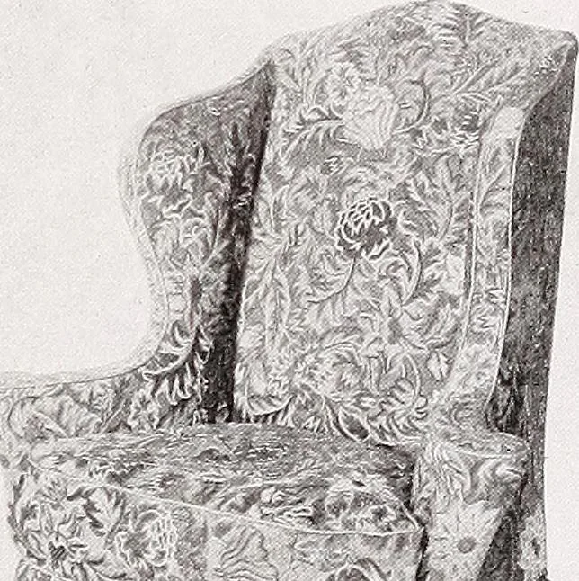 An illustration from The present state of old English furniture, 1921, leaf 104