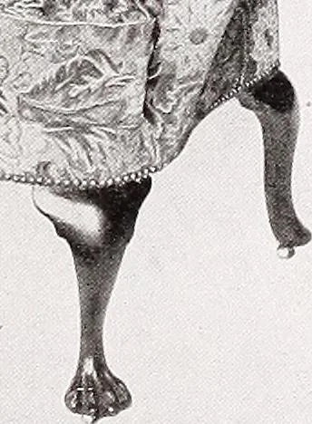 An illustration from The present state of old English furniture, 1921, leaf 104
