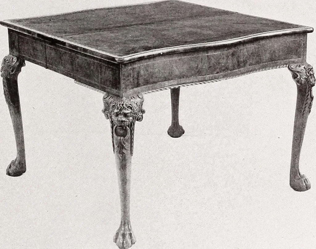 An illustration from The present state of old English furniture, 1921, leaf 106
