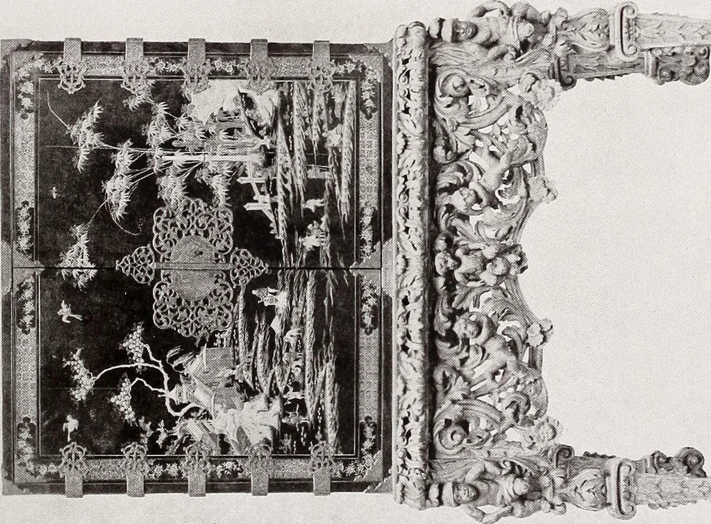 An illustration from The present state of old English furniture, 1921, leaf 114