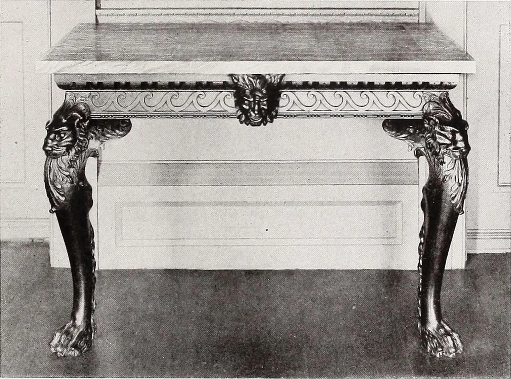 An illustration from The present state of old English furniture, 1921, leaf 162