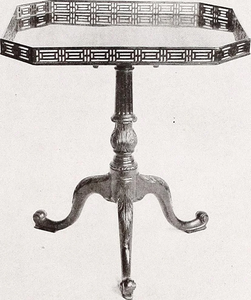 An illustration from The present state of old English furniture, 1921, leaf 173