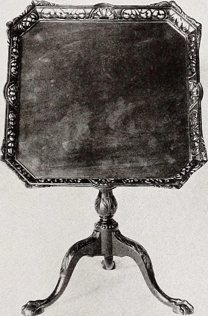 An illustration from The present state of old English furniture, 1921, leaf 173