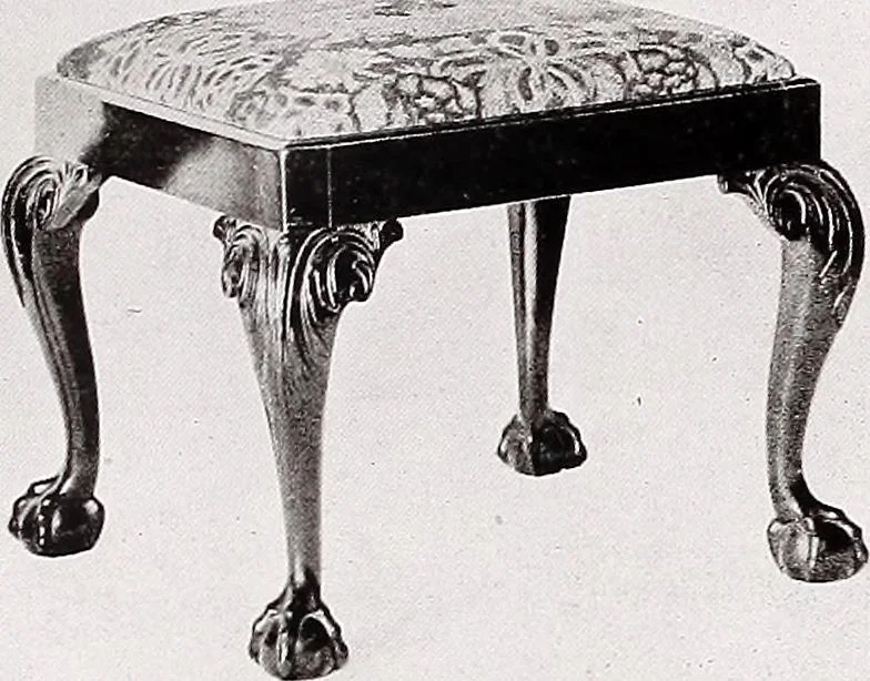An illustration from The present state of old English furniture, 1921, leaf 175