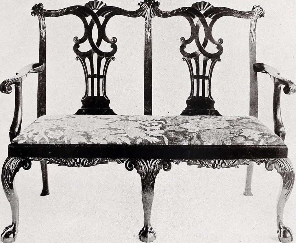 An illustration from The present state of old English furniture, 1921, leaf 175