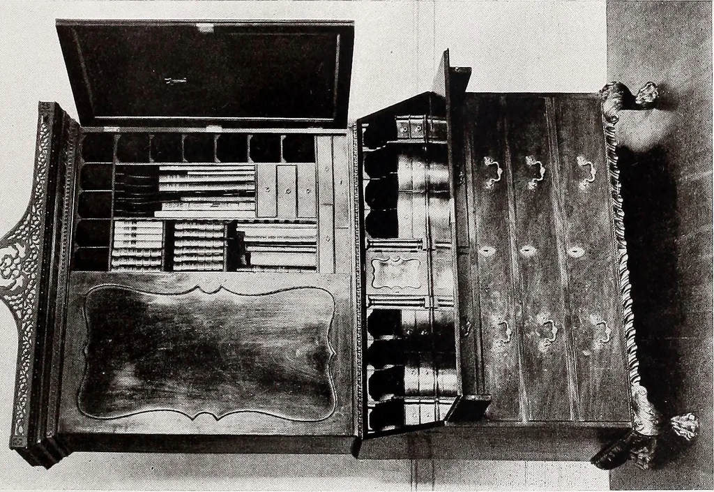 An illustration from The present state of old English furniture, 1921, leaf 183