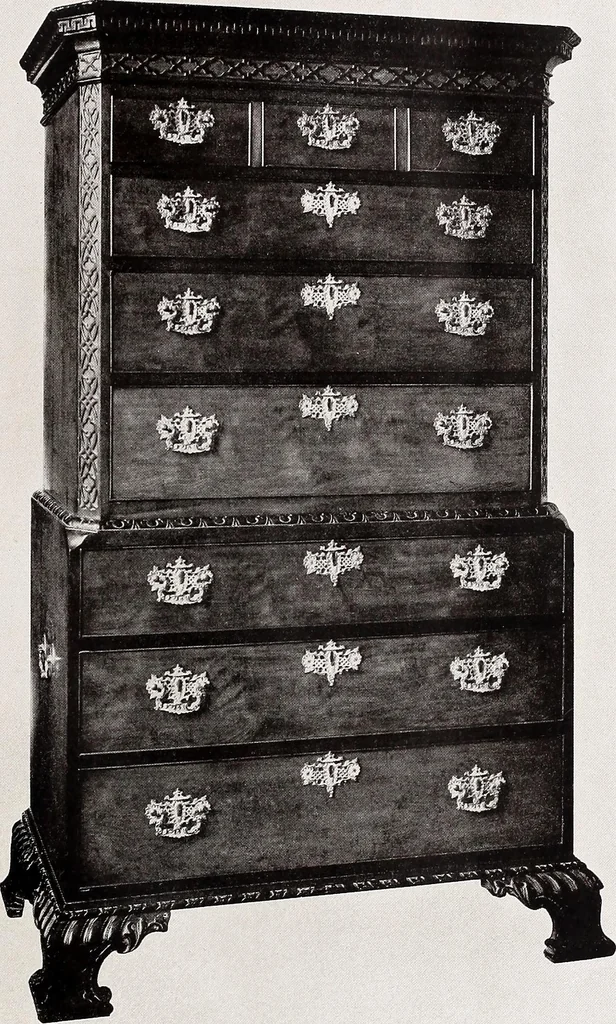 An illustration from The present state of old English furniture, 1921, leaf 191