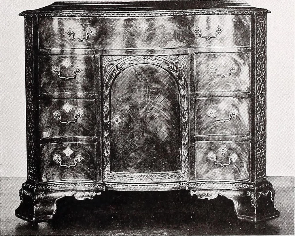 An illustration from The present state of old English furniture, 1921, leaf 193