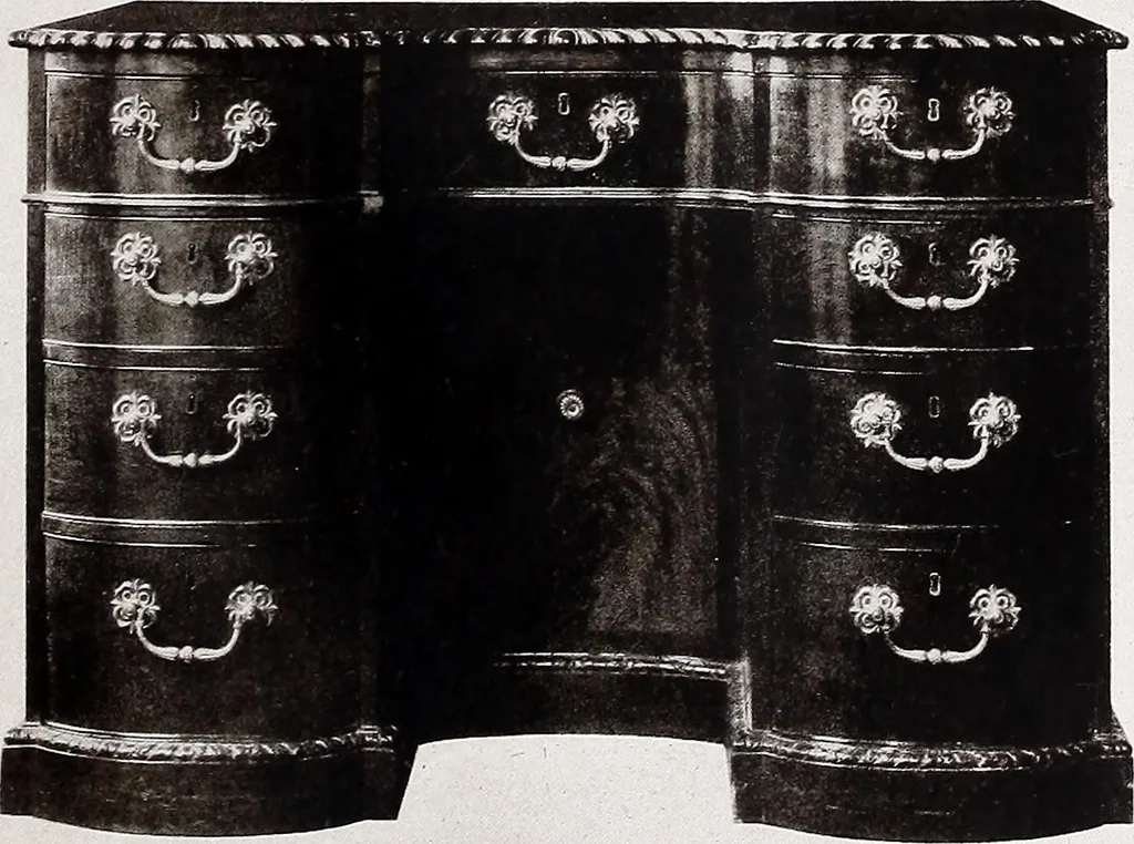 An illustration from The present state of old English furniture, 1921, leaf 199