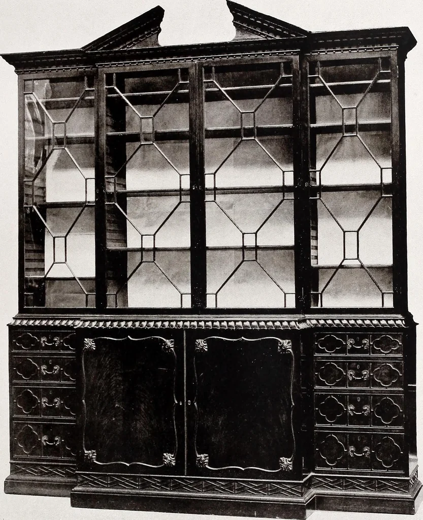 An illustration from The present state of old English furniture, 1921, leaf 211