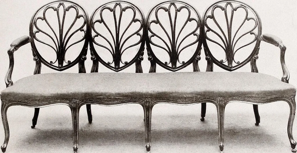 An illustration from The present state of old English furniture, 1921, leaf 213