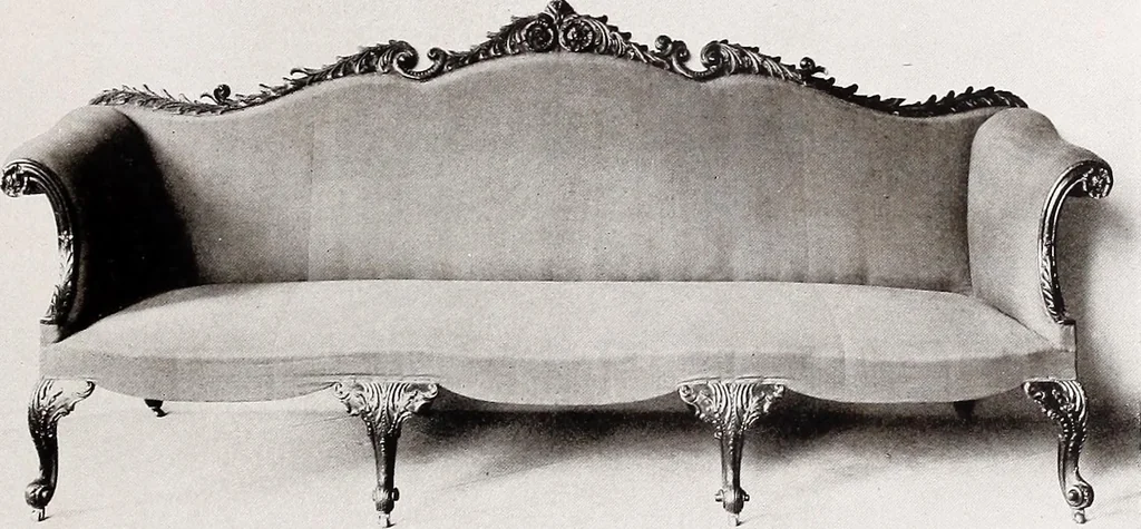 An illustration from The present state of old English furniture, 1921, leaf 213