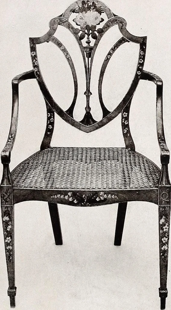 An illustration from The present state of old English furniture, 1921, leaf 219