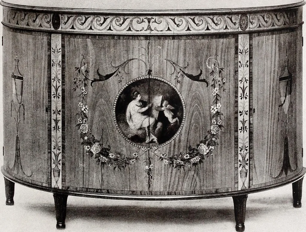 An illustration from The present state of old English furniture, 1921, leaf 225