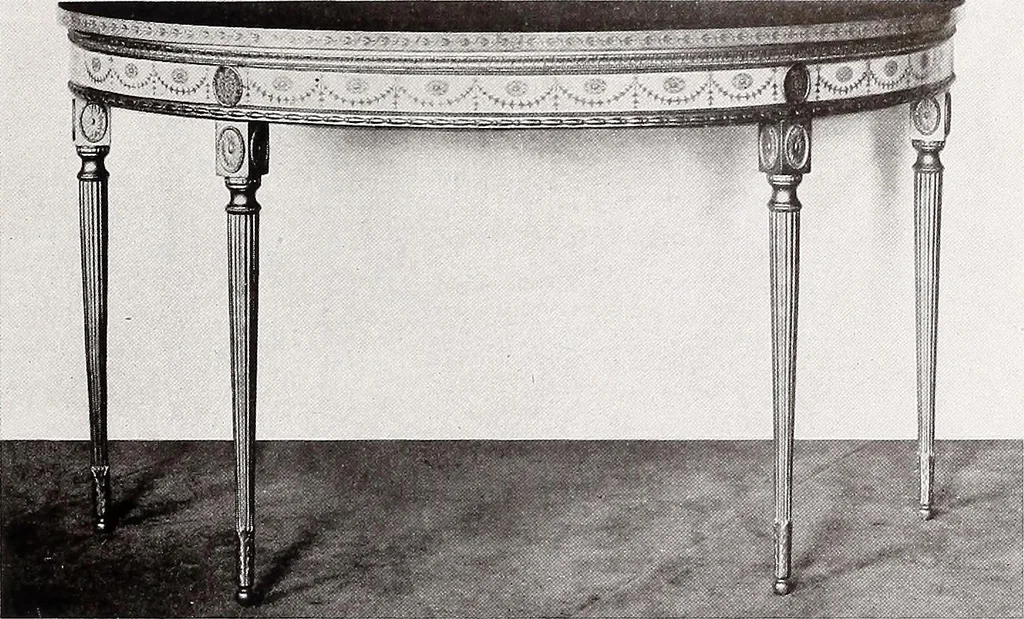 An illustration from The present state of old English furniture, 1921, leaf 231